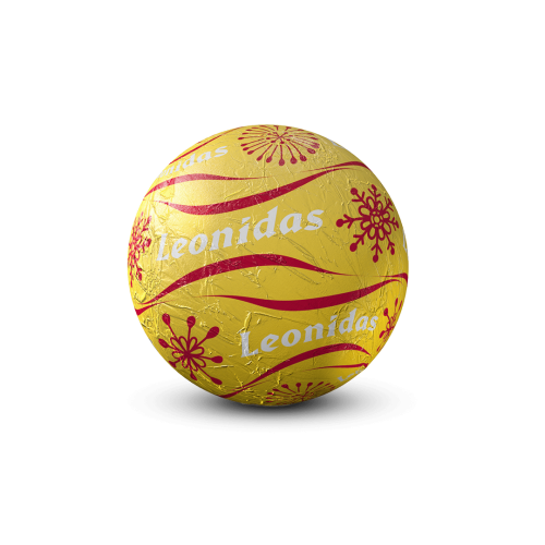 Christmas Ball Hazelnut Paste Milk