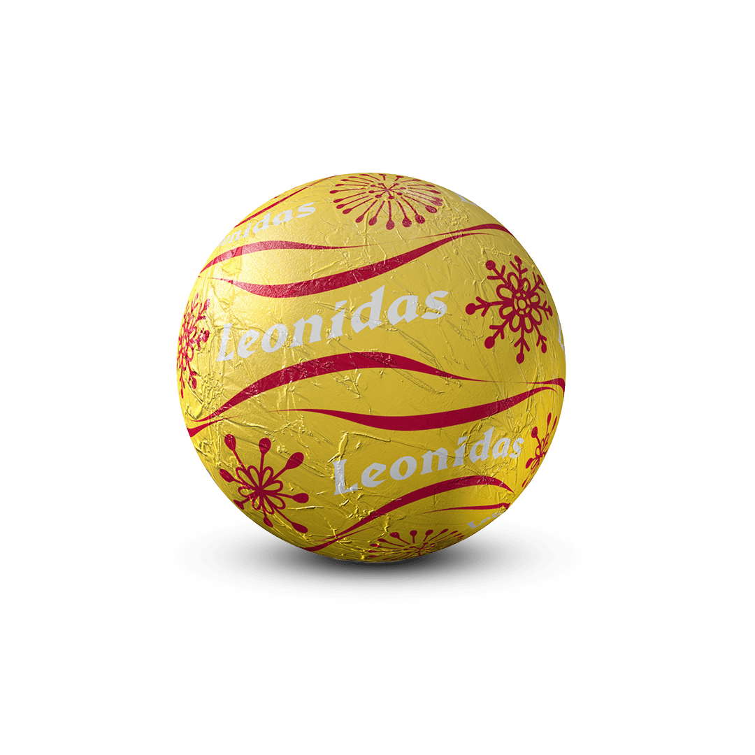 Christmas Ball Hazelnut Paste Milk