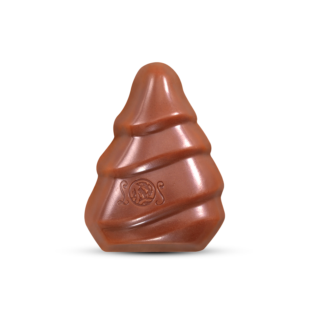 Christmas Tree Coffee Macaron