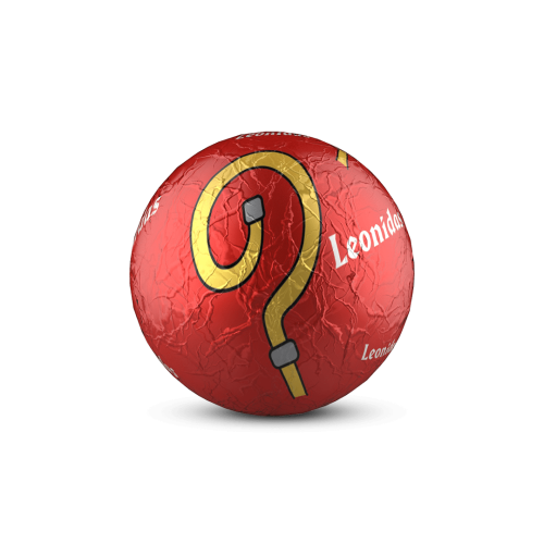 St Nicholas Ball Praliné Puffed Rice White