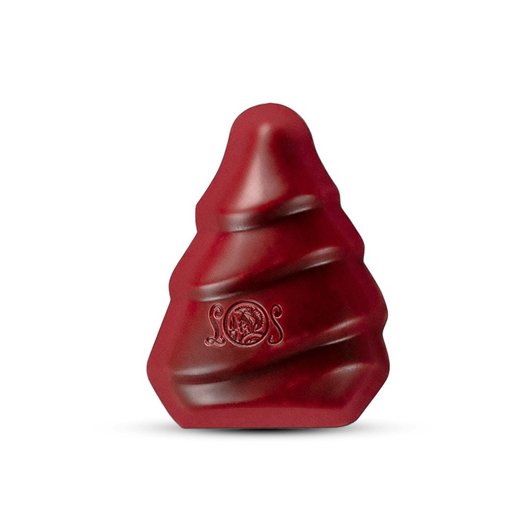 Christmas Tree Brownie Crumble